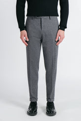 PANTALONE DA ABITO PUNTO MILANO GRIGIO MEDIO